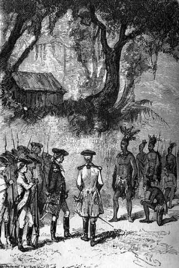 On the 6th of October, 1769, the illustrious Captain Cook appeared on these shores