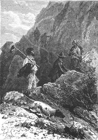 Pencroff went on ahead, preceded by Top.