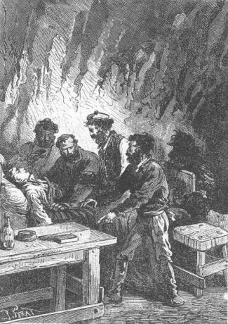 Pencroff pointed to an object placed on the table…