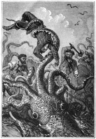 The unfortunate man was swinging in the air