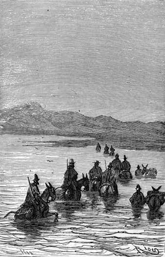The ford of the Rio de Tubal