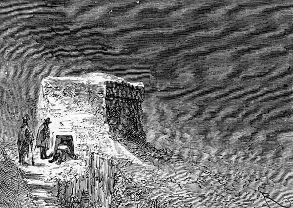 The ‘casucha’ was an adobe cube, twelve feet on a side