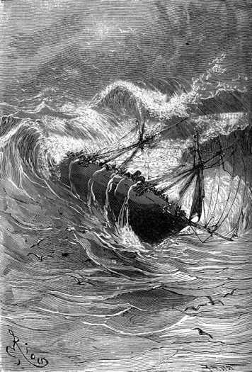 “By God! Now!” cried the young captain