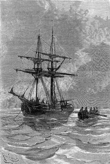 It was a brig, named ‘Macquarie’