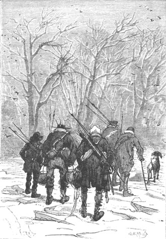 The shortest route was to cross the Mercy.